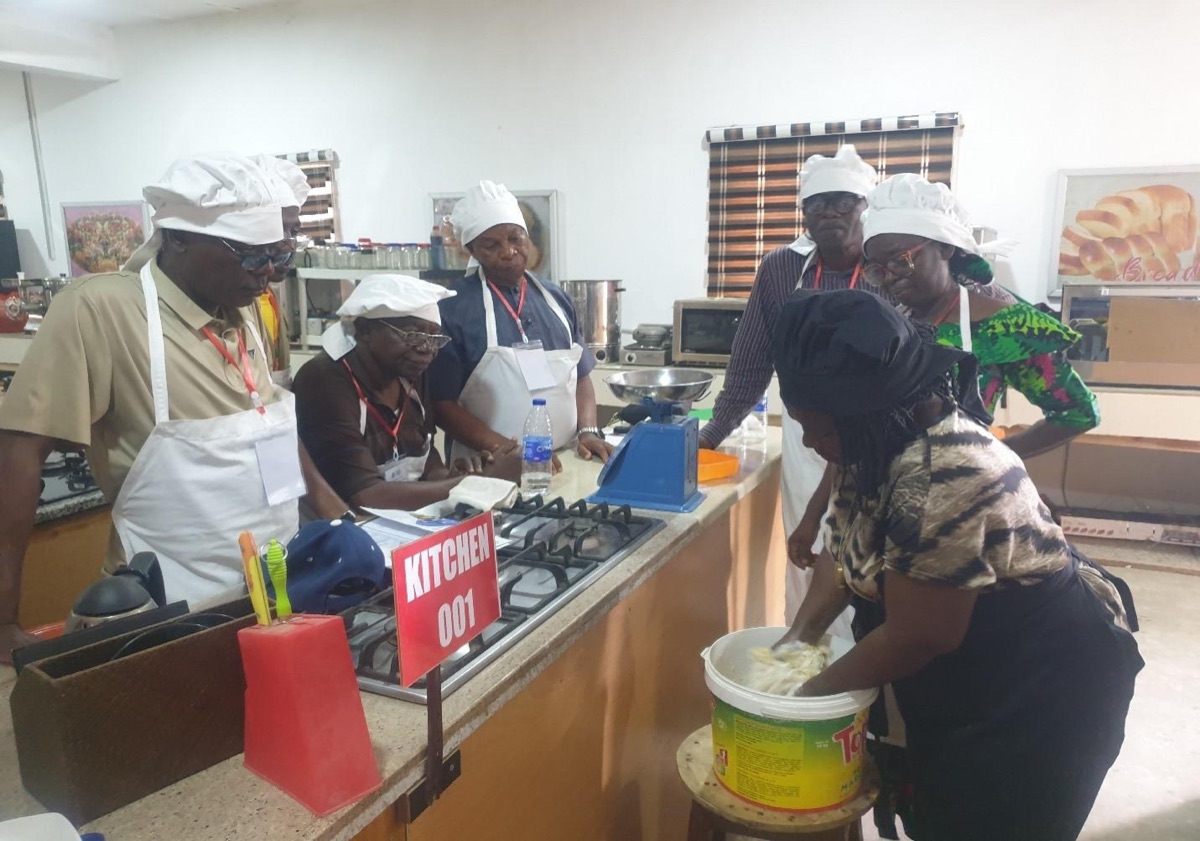 A hands on practical session with the participants