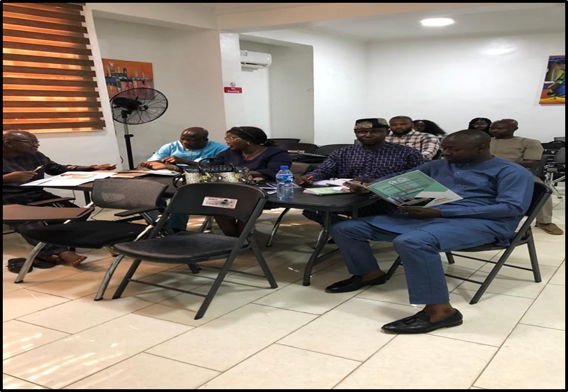 Engr. Usman O. Momoh facilitating the participants on the overview of inspection techniques and procedure on transformers