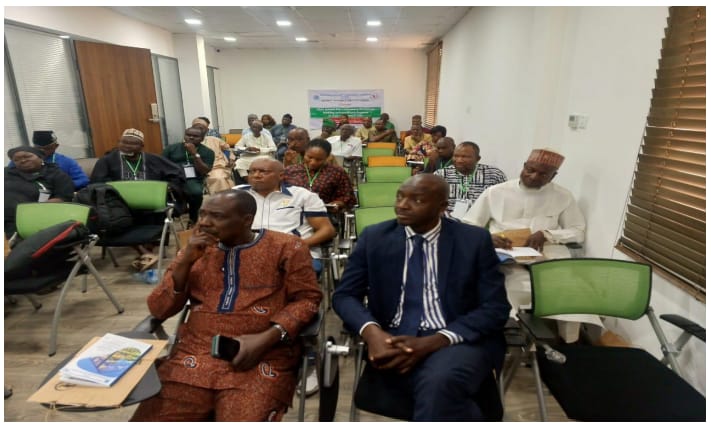 A section of participants during a Pre-Retirement training organized for the
Nigerian Airspace Management Agency (NAMA)