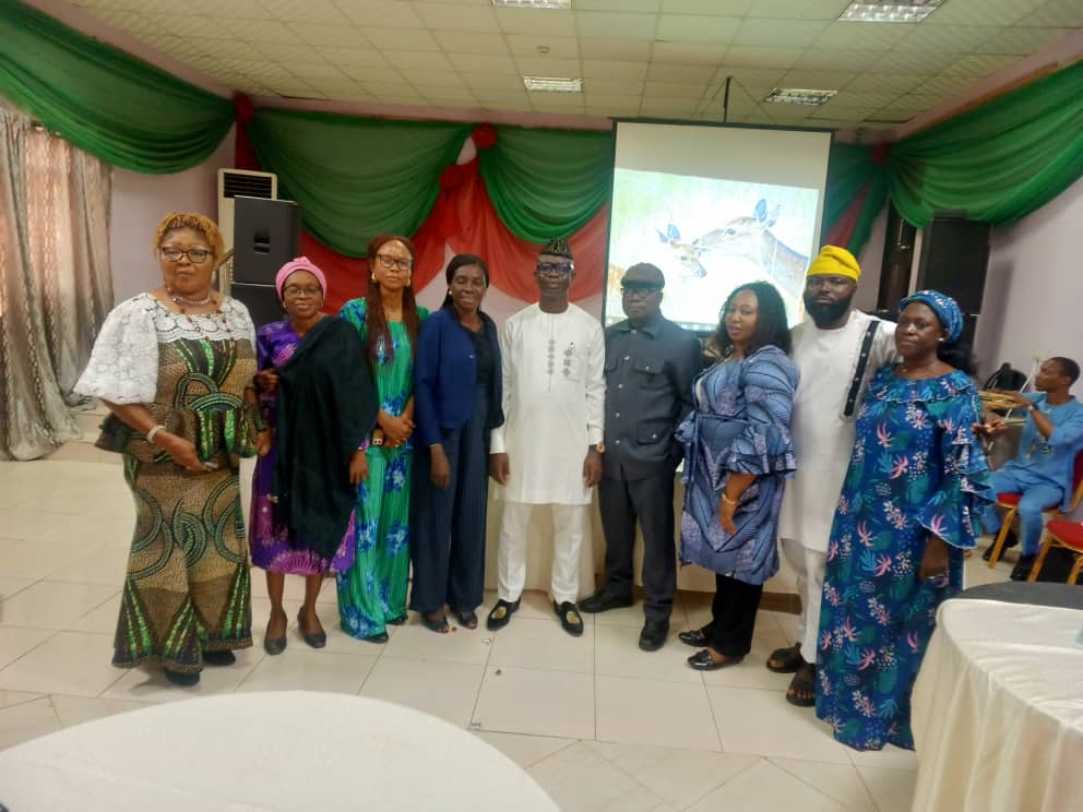 Mazi Afam Osigwe, SAN, the current President of the Nigerian Bar Association (NBA), presenting a topic on Prosecution of financial offences in Nigeria during the training program organized for the federal ministry of Justice by Instinct Resource Services Limited.