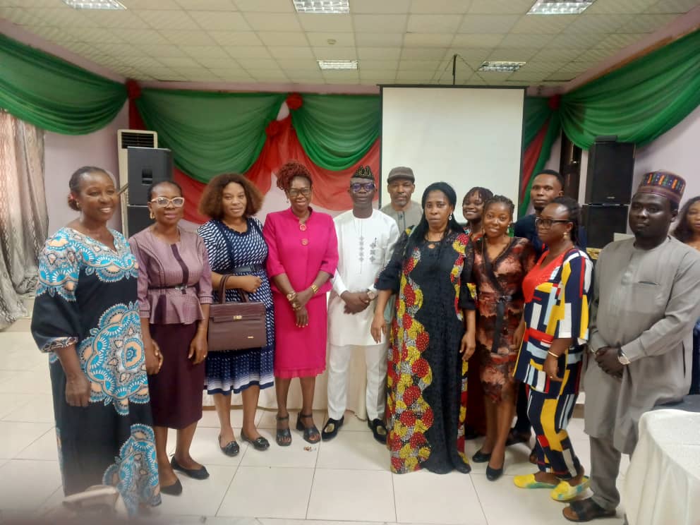 The Managing Director with another set of participants during a workshop organized for the Nigeria Press Council.