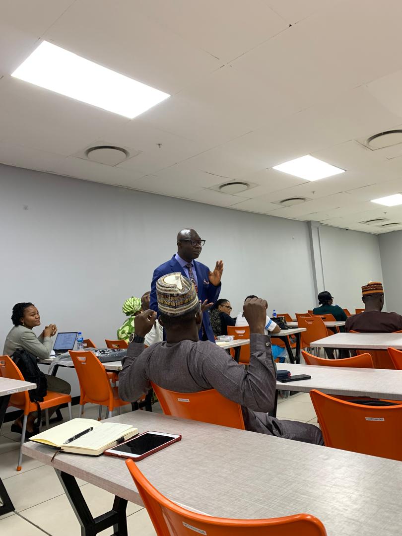 A section of participants during a three day capacity building on prosecution of financial offences organized for the Federal Ministry of Justice.